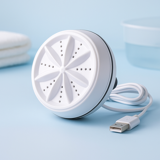 2 in 1 Mini Ultrasonic Washer & Cleaner
