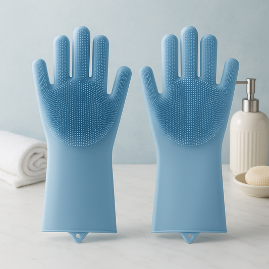 Magic Silicone Dishwashing Gloves